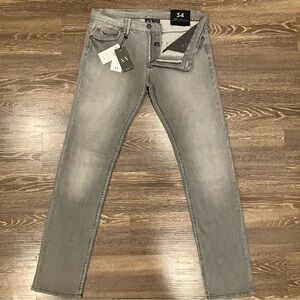 A/X Armani Exchange Slim Straight Jeans in Gray